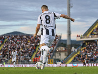 Teun Koopmeiners of Juventus FC controls the ball during the Serie A match between Empoli FC and Juventus FC in Empoli, Italy, on September...