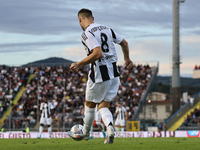 Teun Koopmeiners of Juventus FC controls the ball during the Serie A match between Empoli FC and Juventus FC in Empoli, Italy, on September...