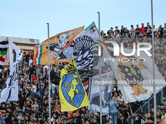 Supporters of Juventus FC during the Serie A match between Empoli FC and Juventus FC in Empoli, Italy, on September 14, 2024, at the stadium...