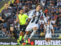 Dusan Vlahovic of Juventus FC during the Serie A match between Empoli FC and Juventus FC in Empoli, Italy, on September 14, 2024, at the sta...