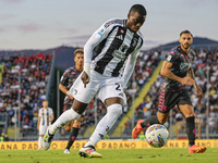 Timothy Weah of Juventus FC controls the ball during the Serie A match between Empoli FC and Juventus FC in Empoli, Italy, on September 14,...