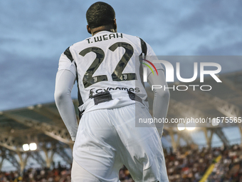 Timothy Weah of Juventus FC during the Serie A match between Empoli FC and Juventus FC in Empoli, Italy, on September 14, 2024, at the stadi...