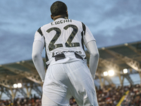 Timothy Weah of Juventus FC during the Serie A match between Empoli FC and Juventus FC in Empoli, Italy, on September 14, 2024, at the stadi...