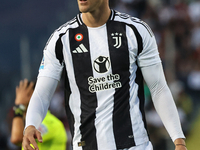 Dusan Vlahovic of Juventus FC during the Serie A match between Empoli FC and Juventus FC in Empoli, Italy, on September 14, 2024, at the sta...