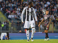 Timothy Weah of Juventus FC during the Serie A match between Empoli FC and Juventus FC in Empoli, Italy, on September 14, 2024, at the stadi...