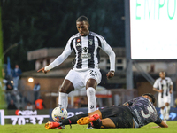 Timothy Weah of Juventus FC during the Serie A match between Empoli FC and Juventus FC in Empoli, Italy, on September 14, 2024, at the stadi...