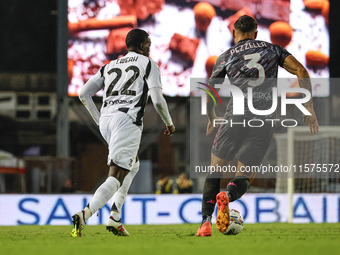 Timothy Weah of Juventus FC during the Serie A match between Empoli FC and Juventus FC in Empoli, Italy, on September 14, 2024, at the stadi...