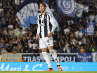 Dusan Vlahovic of Juventus FC during the Serie A match between Empoli FC and Juventus FC in Empoli, Italy, on September 14, 2024, at the sta...