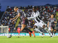 Timothy Weah of Juventus FC during the Serie A match between Empoli FC and Juventus FC in Empoli, Italy, on September 14, 2024, at the stadi...