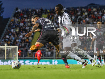 Giuseppe Pezzella of Empoli FC during the Serie A match between Empoli FC and Juventus FC in Empoli, Italy, on September 14, 2024, at the st...