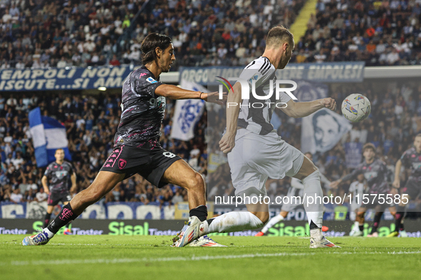 The Serie A match between Empoli FC and Juventus FC takes place at the stadium Carlo Castellani in Empoli, Italy, on September 14, 2024. 