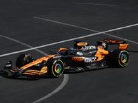 Oscar Piastri of McLaren during the Formula 1 Grand Prix of Azerbaijan at Baku City Circuit in Baku, Azerbaijan on September 15, 2024. (