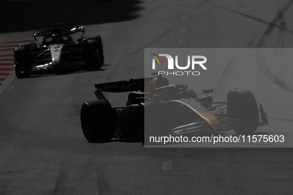 Max Verstappen of Red Bull Racing during the Formula 1 Grand Prix of Azerbaijan at Baku City Circuit in Baku, Azerbaijan on September 15, 20...