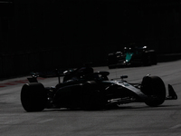 George Russell of Mercedes during the Formula 1 Grand Prix of Azerbaijan at Baku City Circuit in Baku, Azerbaijan on September 15, 2024. (