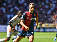 Bohinen of Genoa during the Serie A ENILIVE 24/25 match between Genoa CFC and AS Roma at Stadio Luigi Ferraris in Genova, Italy (