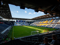 TQL Stadium is seen prior to the start of the 'Hell is Real' Major League Soccer match between FC Cincinnati and the Columbus Crew at TQL St...