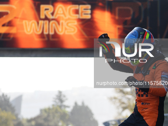 Oscar Piastri of McLaren after the Formula 1 Grand Prix of Azerbaijan at Baku City Circuit in Baku, Azerbaijan on September 15, 2024. (