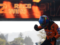 Oscar Piastri of McLaren after the Formula 1 Grand Prix of Azerbaijan at Baku City Circuit in Baku, Azerbaijan on September 15, 2024. (