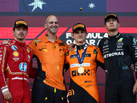 Oscar Piastri of McLaren after the Formula 1 Grand Prix of Azerbaijan at Baku City Circuit in Baku, Azerbaijan on September 15, 2024. (