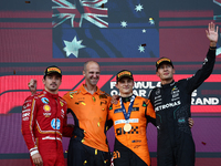 Oscar Piastri of McLaren after the Formula 1 Grand Prix of Azerbaijan at Baku City Circuit in Baku, Azerbaijan on September 15, 2024. (