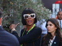 Naomi Campbell during the Formula 1 Grand Prix of Azerbaijan at Baku City Circuit in Baku, Azerbaijan on September 15, 2024. (