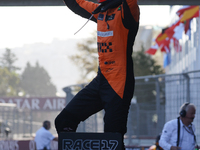 Oscar Piastri of McLaren after the Formula 1 Grand Prix of Azerbaijan at Baku City Circuit in Baku, Azerbaijan on September 15, 2024. (