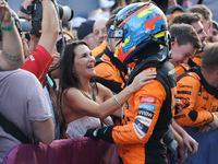 Oscar Piastri of McLaren after the Formula 1 Grand Prix of Azerbaijan at Baku City Circuit in Baku, Azerbaijan on September 15, 2024. (