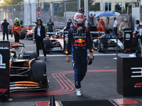 Max Verstappen of Red Bull Racing after the Formula 1 Grand Prix of Azerbaijan at Baku City Circuit in Baku, Azerbaijan on September 15, 202...