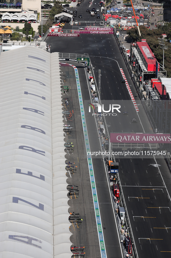 Formula 1 Grand Prix of Azerbaijan at Baku City Circuit in Baku, Azerbaijan on September 15, 2024. 