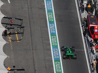 Zhou Guanyu of Kick Sauber during the Formula 1 Grand Prix of Azerbaijan at Baku City Circuit in Baku, Azerbaijan on September 15, 2024. (