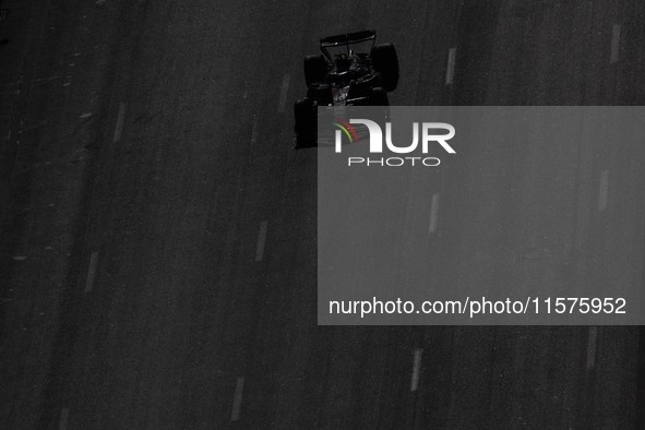 Pierre Gasly of Alpine during the Formula 1 Grand Prix of Azerbaijan at Baku City Circuit in Baku, Azerbaijan on September 15, 2024. 