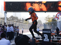 Oscar Piastri of McLaren after the Formula 1 Grand Prix of Azerbaijan at Baku City Circuit in Baku, Azerbaijan on September 15, 2024. (