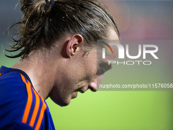 Houston Dynamo midfielder Griffin Dorsey participates in a match between Houston Dynamo and Real Salt Lake at Shell Energy Stadium in Housto...