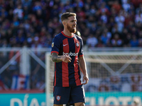 Iker Muniain of San Lorenzo is seen in action during the match between San Lorenzo and Velez as part of Copa de la Liga 2024 at Estadio Pedr...