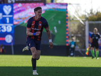 Andres Vombergar of San Lorenzo is seen in action during the match between San Lorenzo and Velez as part of Copa de la Liga 2024 at Estadio...