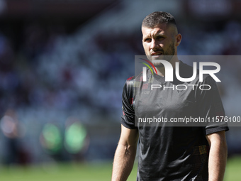 Ante Rebic during the Serie A 2024-2025 match between Torino and Lecce in Torino, Italy, on September 15, 2024 (