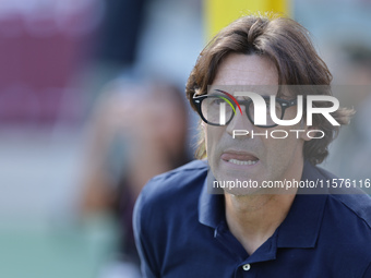 Paolo Vanoli during the Serie A 2024-2025 match between Torino and Lecce in Torino, Italy, on September 15, 2024 (