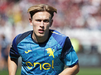 Marcus Pedersen during the Serie A 2024-2025 match between Torino and Lecce in Torino, Italy, on September 15, 2024 (