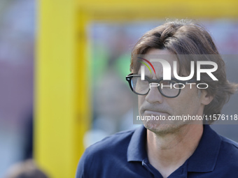 Paolo Vanoli during the Serie A 2024-2025 match between Torino and Lecce in Torino, Italy, on September 15, 2024 (