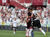 Federico Baschirotto during the Serie A 2024-2025 match between Torino and Lecce in Torino, Italy, on September 15, 2024 (