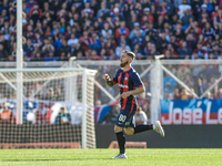 Iker Muniain of San Lorenzo is seen in action during the match between San Lorenzo and Velez as part of Copa de la Liga 2024 at Estadio Pedr...