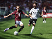 Marcus Pedersen during the Serie A 2024-2025 match between Torino and Lecce in Torino, Italy, on September 15, 2024 (