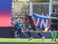 Iker Muniain of San Lorenzo is seen in action during the match between San Lorenzo and Velez as part of Copa de la Liga 2024 at Estadio Pedr...