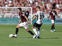 Samuele Ricci during the Serie A 2024-2025 match between Torino and Lecce in Torino, Italy, on September 15, 2024 (