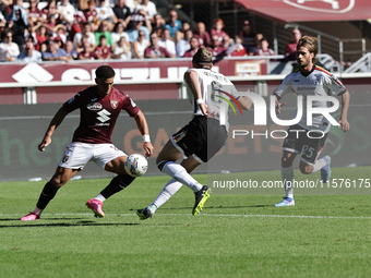 Che Adams during the Serie A 2024-2025 match between Torino and Lecce in Torino, Italy, on September 15, 2024 (