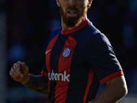 Iker Muniain of San Lorenzo gestures during the match between San Lorenzo and Velez as part of Copa de la Liga 2024 at Estadio Pedro Bidegai...