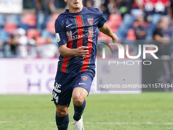 Aldo Florenzi of Cosenza is in action during the Serie B match between Cosenza and Sampdoria at the Stadio Gigi Marulla in Cosenza, Italy, o...