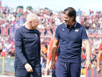 Massimiliano Alvini, head coach of Cosenza Calcio, during the Serie B match between Cosenza and Sampdoria at the Stadio ''Gigi Marulla'' in...