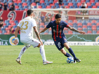 Tommaso D'Orazio of Cosenza is in action during the Serie B match between Cosenza and Sampdoria at the Stadio ''Gigi Marulla'' in Cosenza, I...