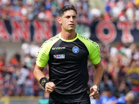 Referee Giuseppe Collu officiates the Serie B match between Cosenza and Sampdoria at the Stadio ''Gigi Marulla'' in Cosenza, Italy, on Septe...